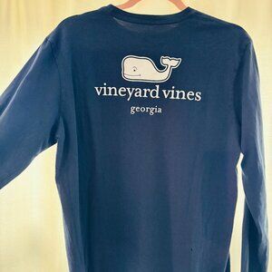 Vineyard Vines YOUTH Size XL Long Sleeve Georgia Tee